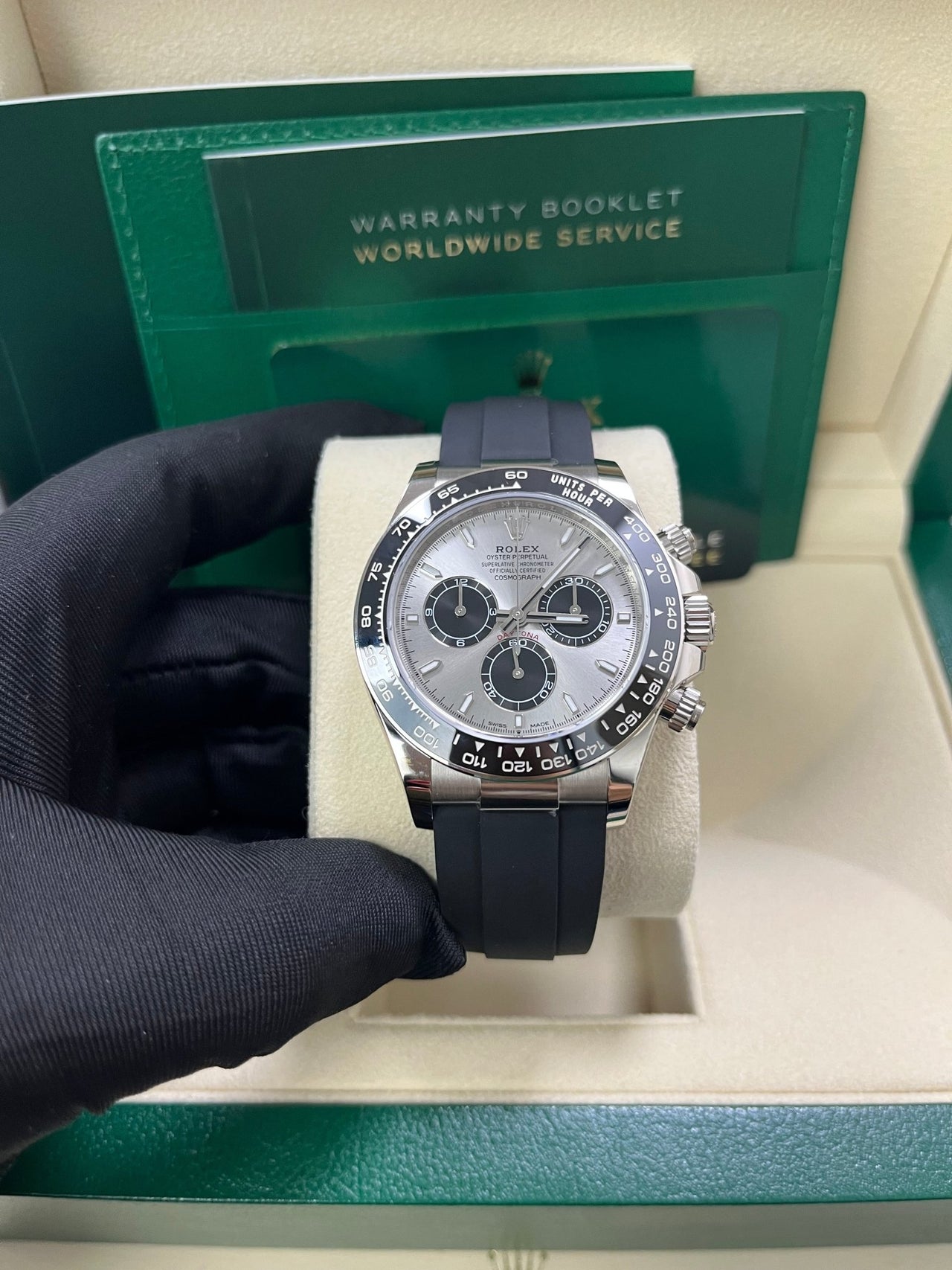 Rolex Cosmograph Daytona 40 mm white gold 126519ln-0006 - Image 9
