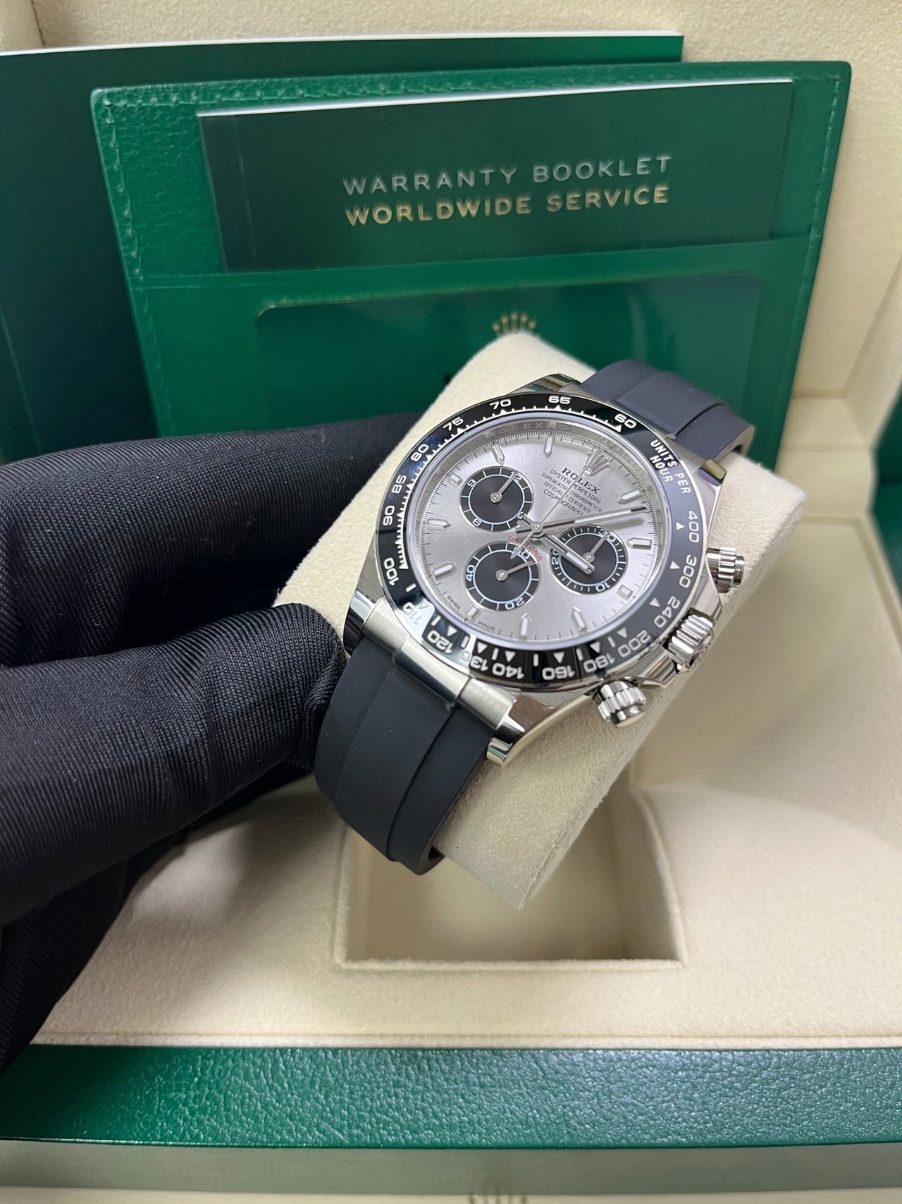 Rolex Cosmograph Daytona 40 mm white gold 126519ln-0006 - Image 7