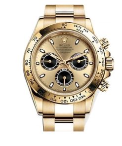 Rolex Daytona Yellow Gold Cosmograph Daytona 40 Watch - Champagne And Index Dial 116508