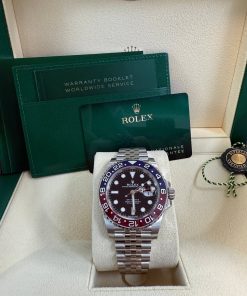 Alternative view of Rolex GMT-Master II 40 mm Oystersteel 126710blro-0001
