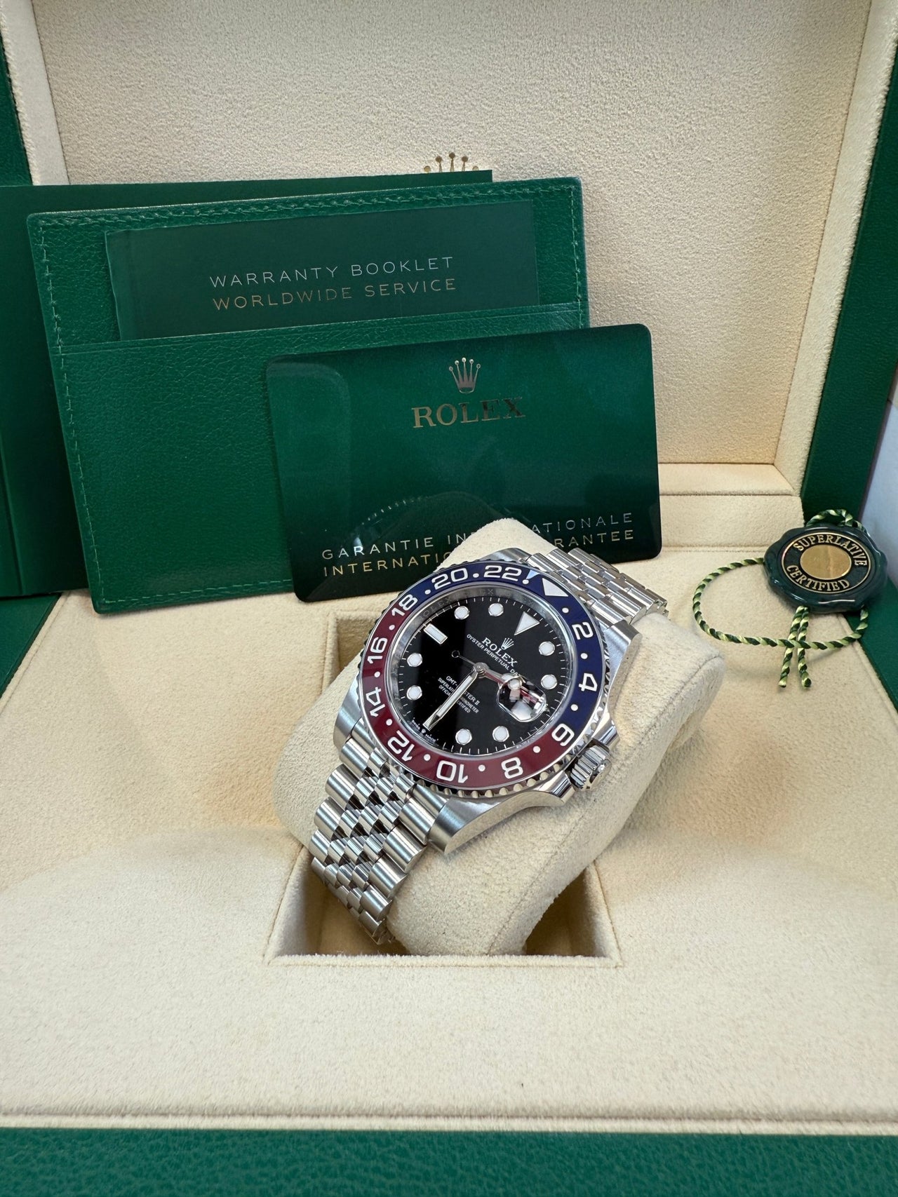 Rolex GMT-Master II 40 mm Oystersteel 126710blro-0001 - Image 8