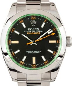 HandMade The Rolex Milgauss Anniversay Green Crystal 116400GV