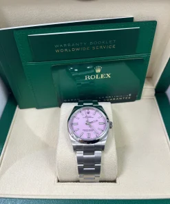 Alternative view of Rolex Oyster Perpetual 41  41 mm  Oystersteel 134300-0013