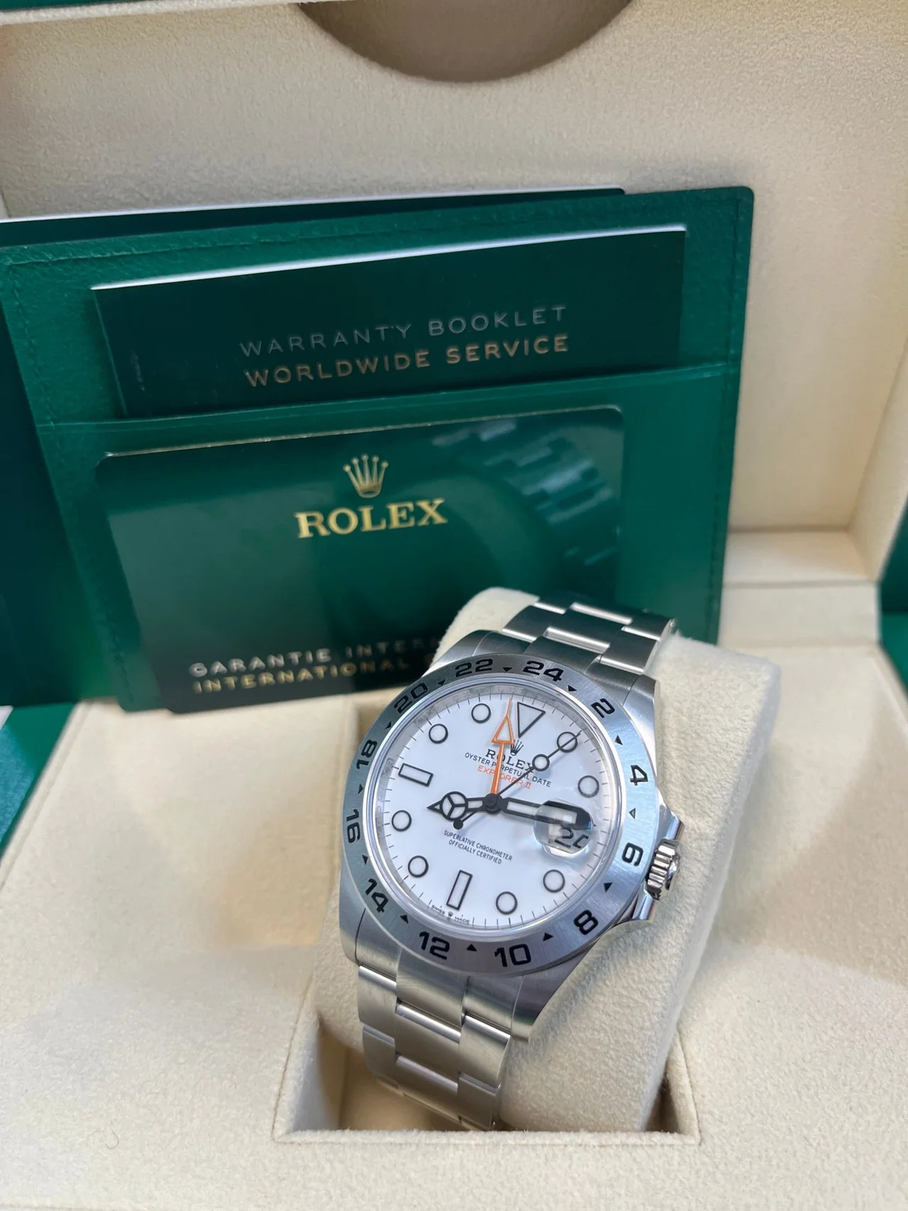 Rolex Explorer II 42 mm Oystersteel 226570-0001 - Image 12