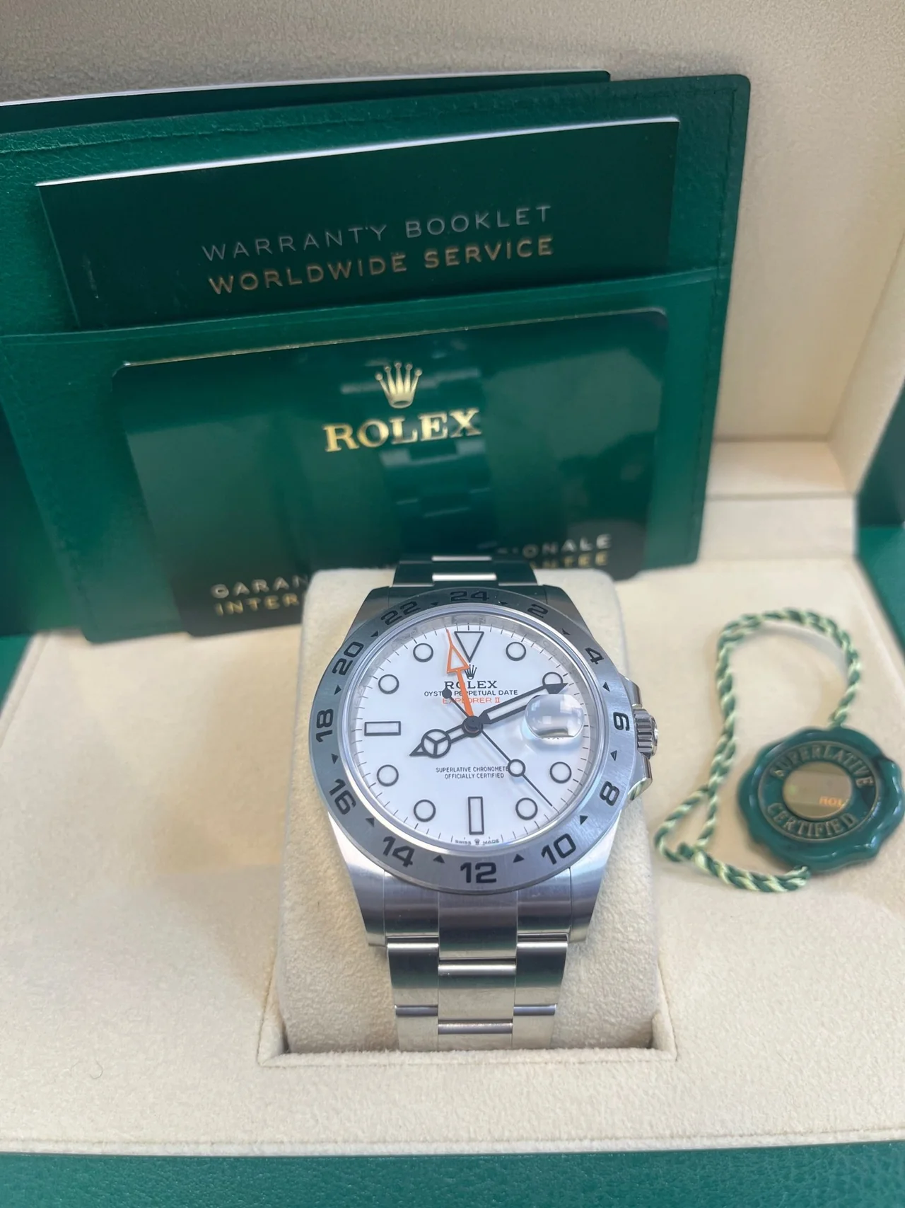 Rolex Explorer II 42 mm Oystersteel 226570-0001 - Image 14