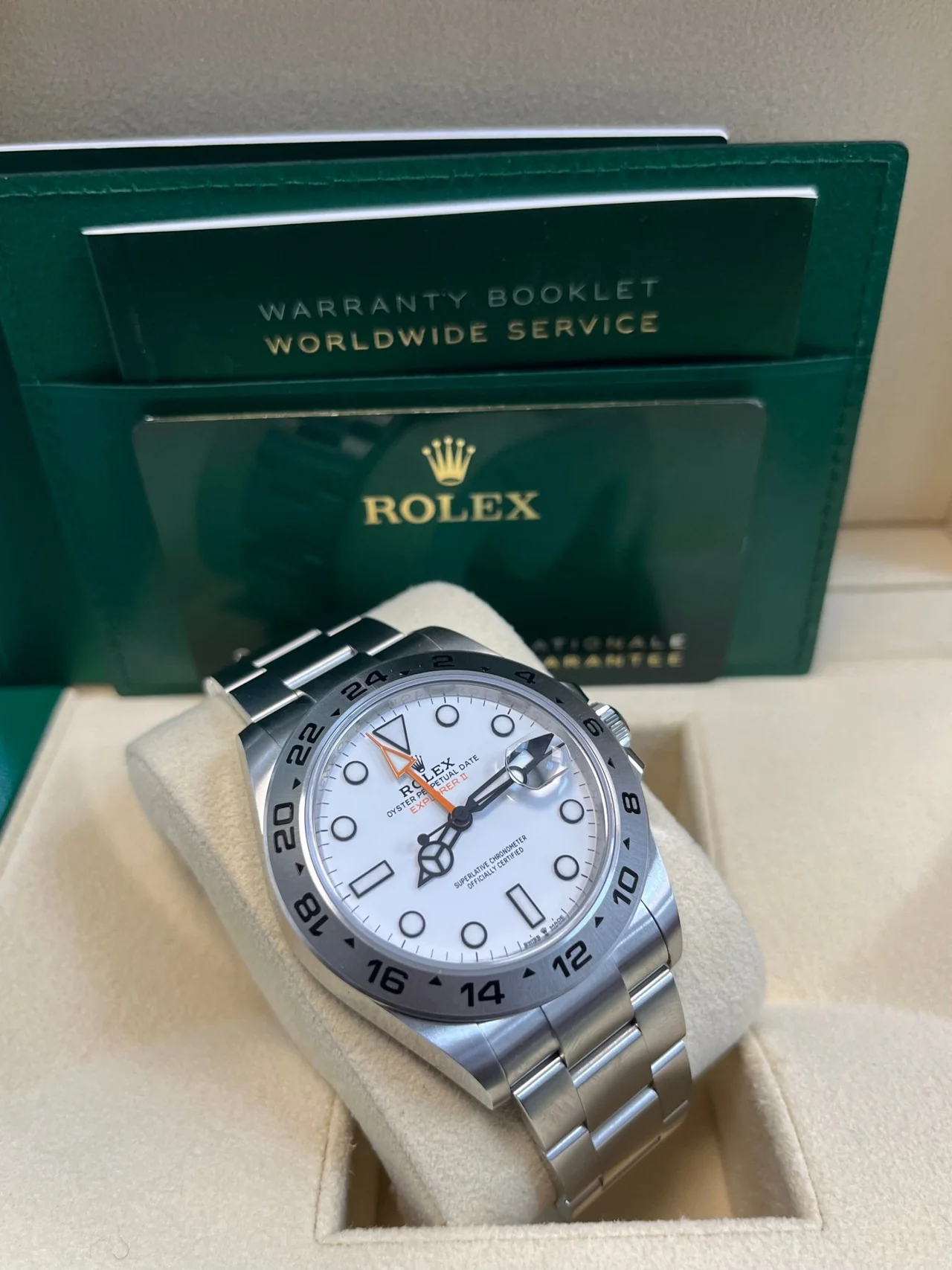 Rolex Explorer II 42 mm Oystersteel 226570-0001 - Image 7