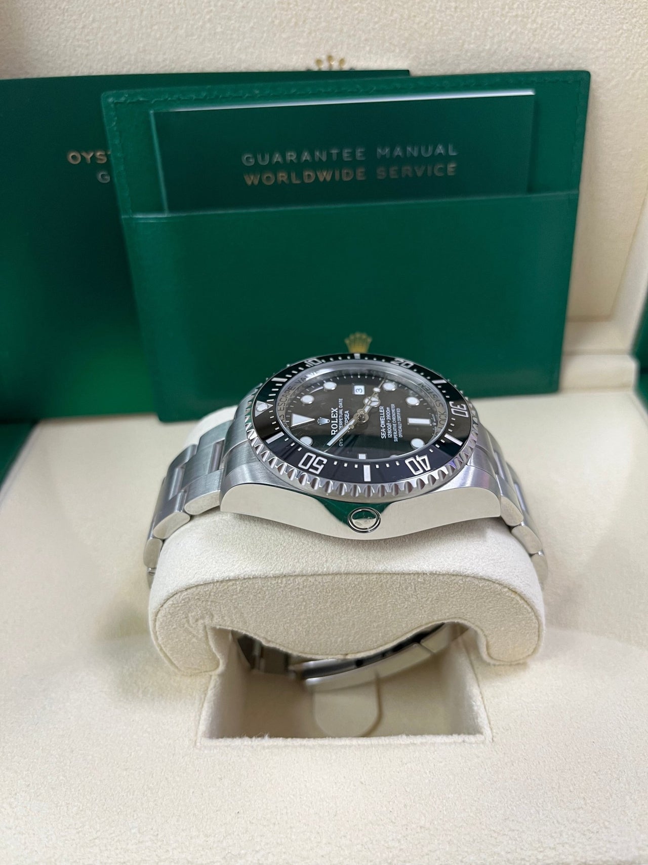 Rolex Sea-Dweller Deepsea 44 Watch - Black Dial (Ref# 126660) - Image 4