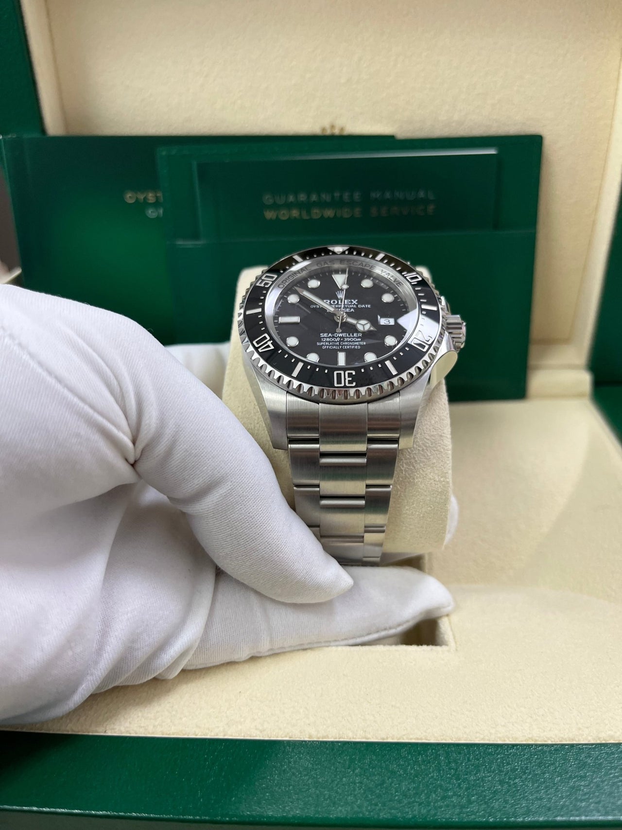 Rolex Sea-Dweller Deepsea 44 Watch - Black Dial (Ref# 126660) - Image 9