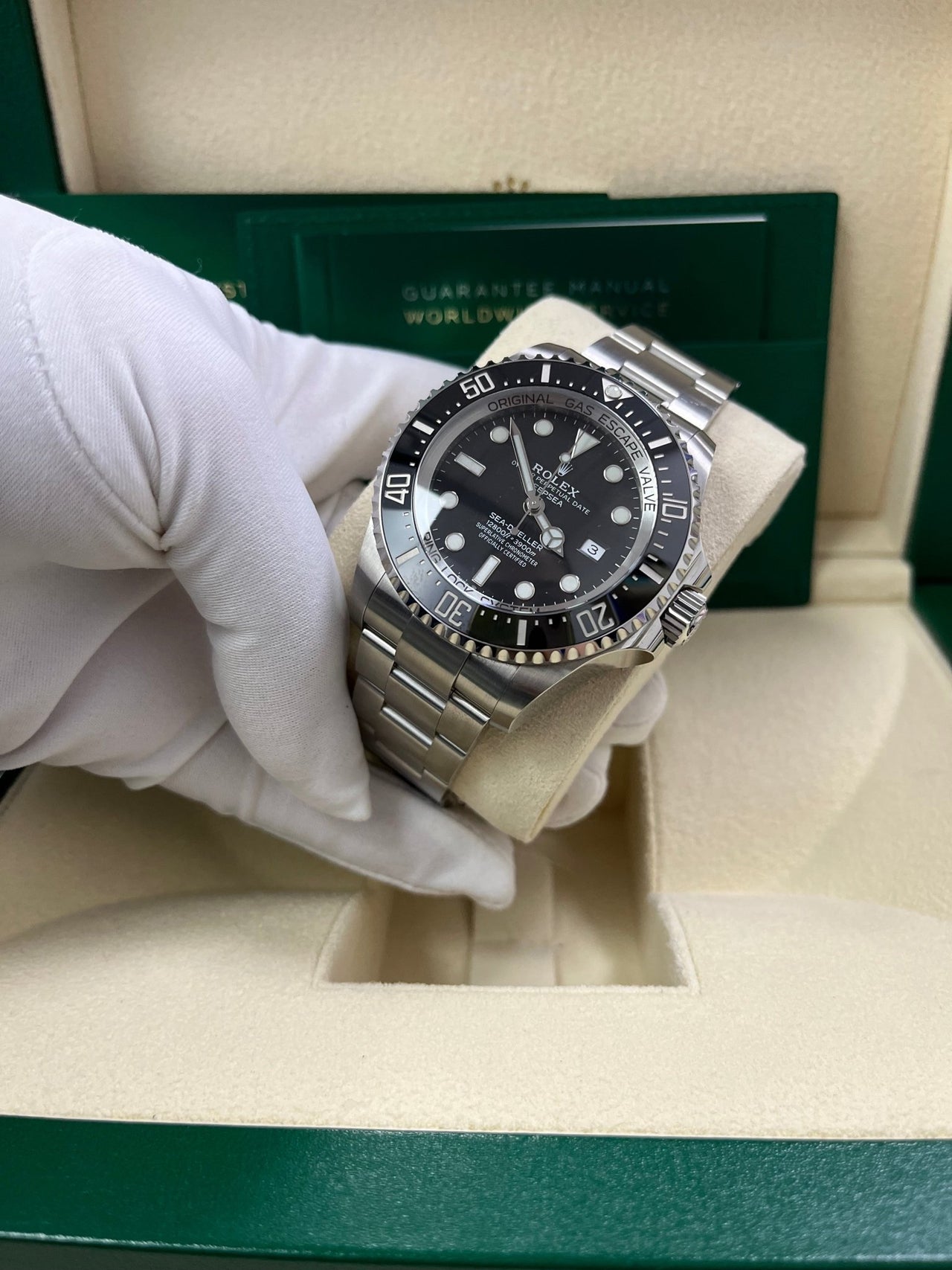 Rolex Sea-Dweller Deepsea 44 Watch - Black Dial (Ref# 126660) - Image 10