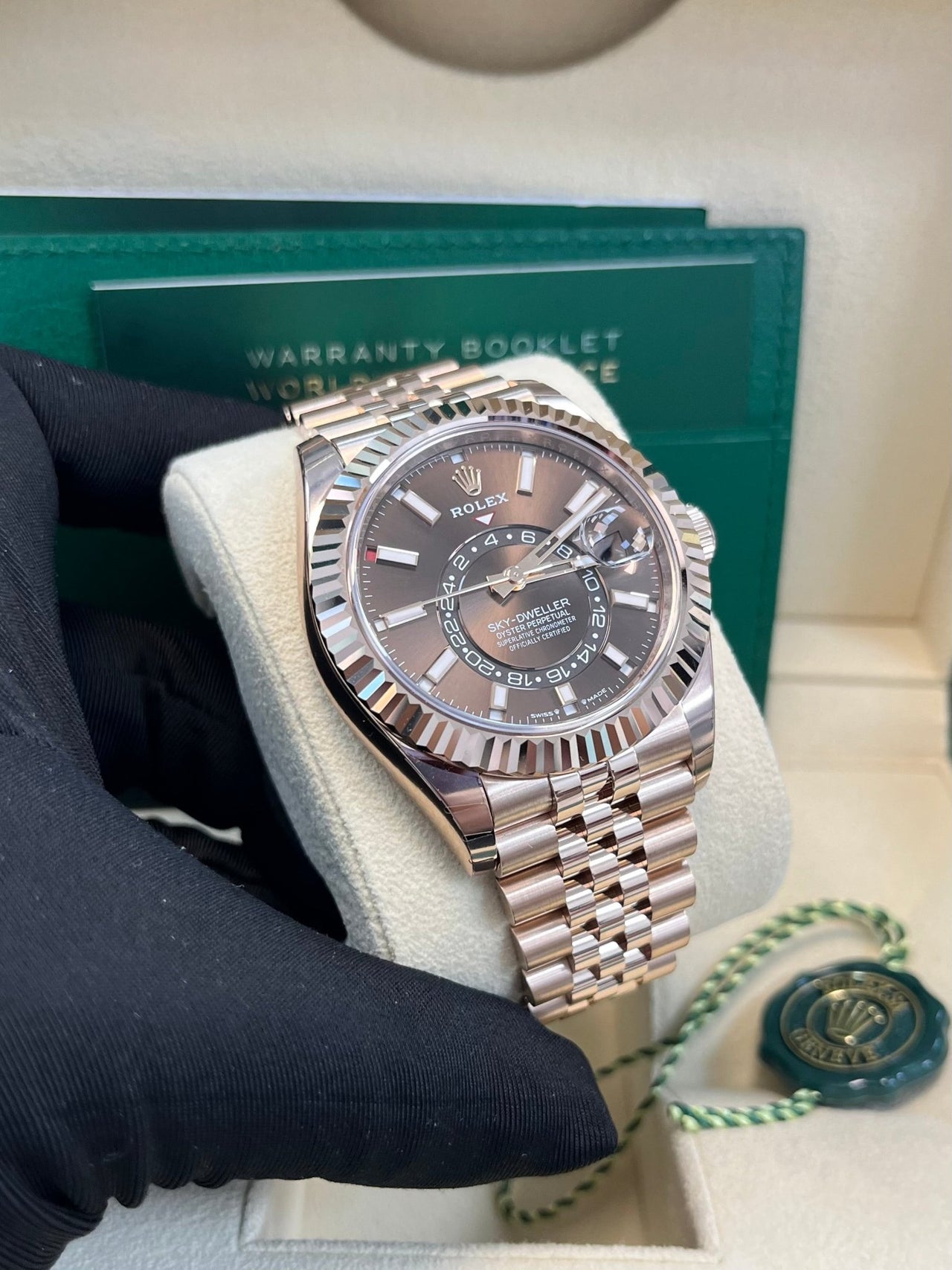 Rolex Sky-Dweller 42 mm Everose gold 336935-0006 - Image 10