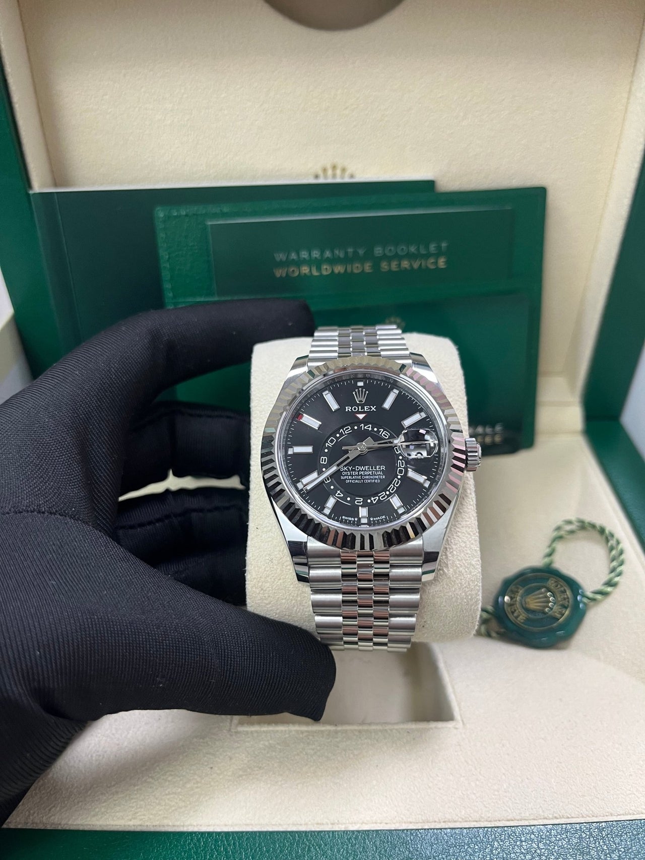 Rolex Sky-Dweller 42 mm Oystersteel and white gold 336934-0008 - Image 8