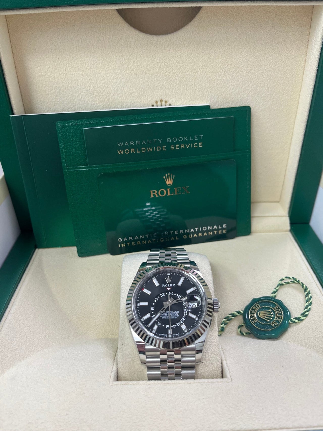 Rolex Sky-Dweller 42 mm Oystersteel and white gold 336934-0008 - Image 2