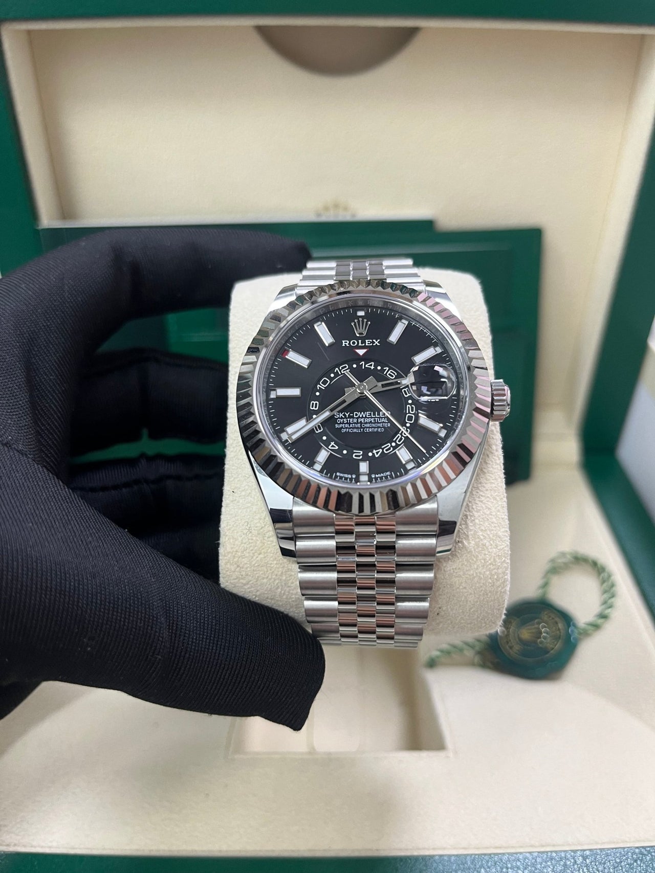 Rolex Sky-Dweller 42 mm Oystersteel and white gold 336934-0008 - Image 11