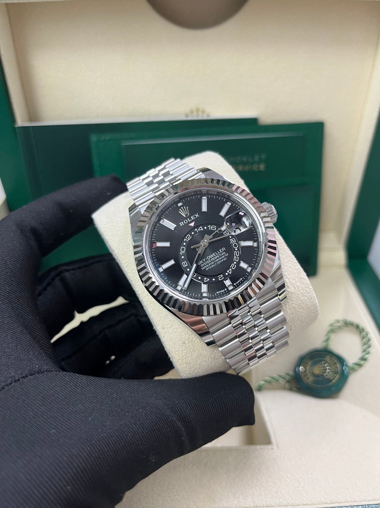 Rolex Sky-Dweller 42 mm Oystersteel and white gold 336934-0008 - Image 7