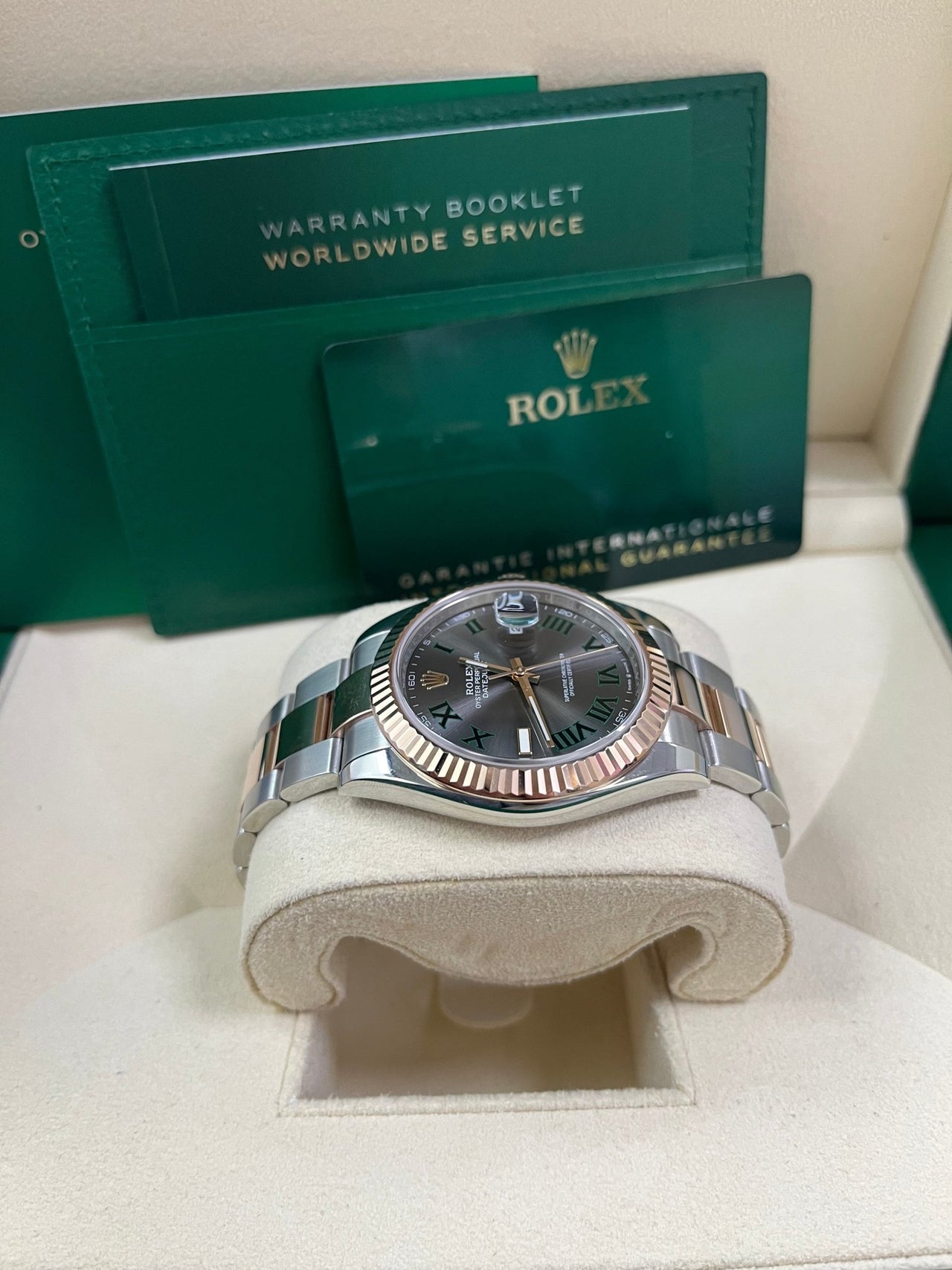 Rolex Datejust 41 41 mm Oystersteel and Everose gold 126331-0015 - Image 5