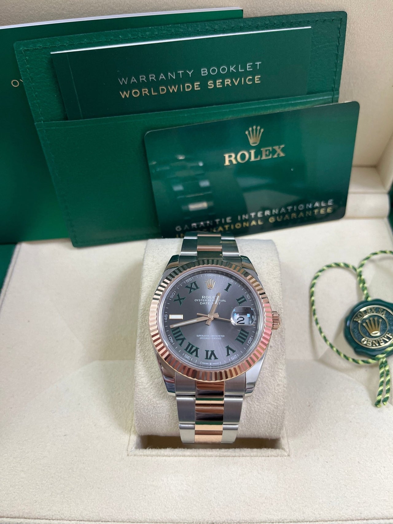 Rolex Datejust 41 41 mm Oystersteel and Everose gold 126331-0015 - Image 6