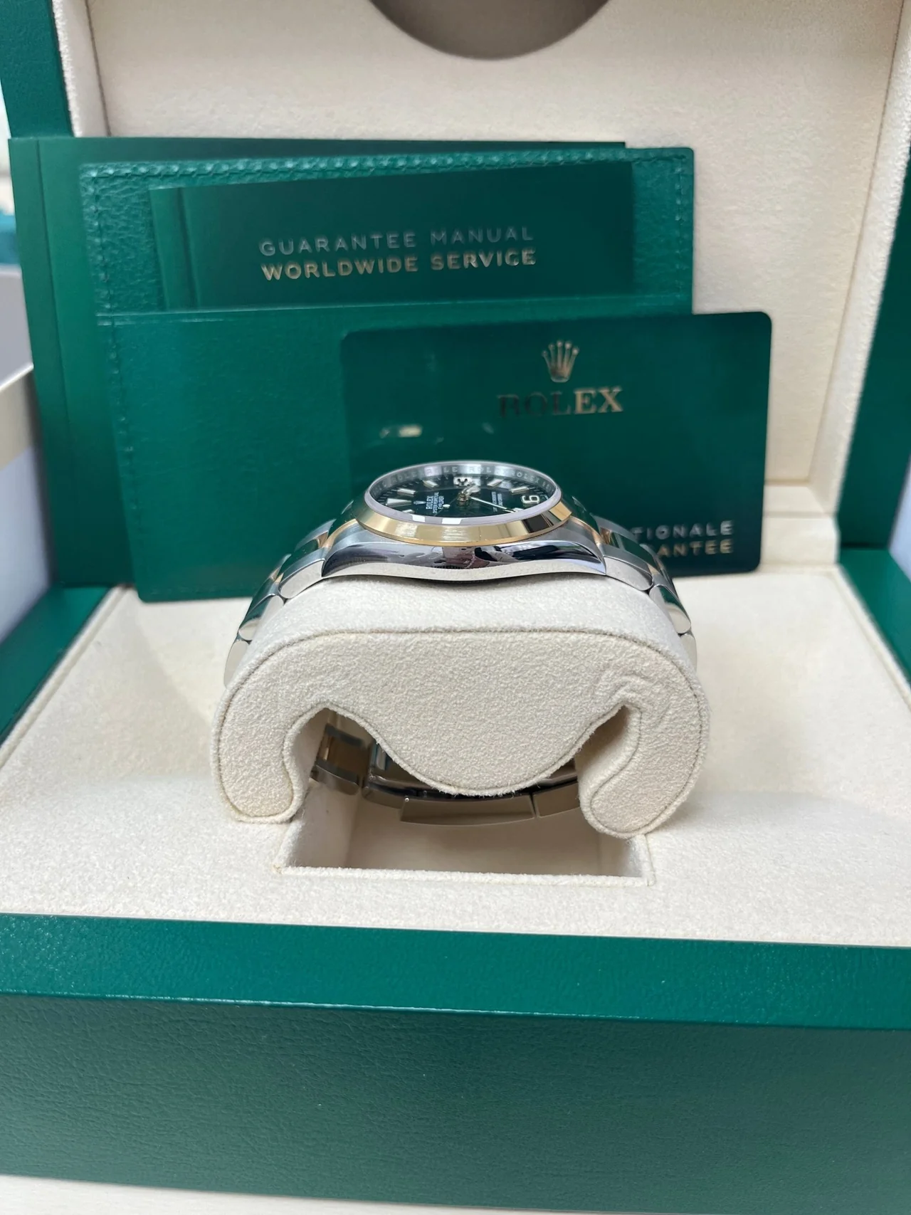 Rolex Explorer 36 36 mm Oystersteel and yellow gold 124273-0001 - Image 9