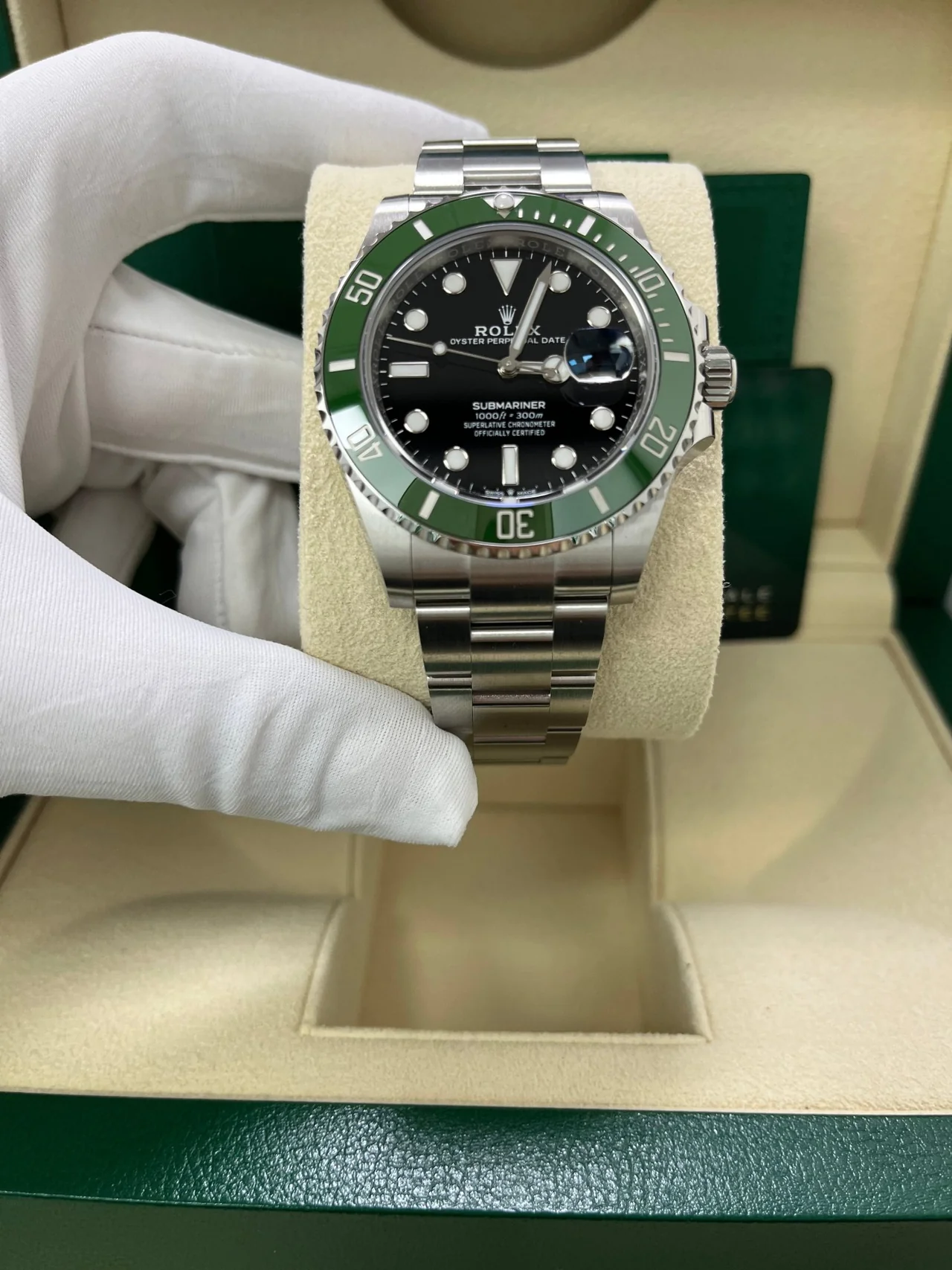 Rolex Submariner Date 41 mm Oystersteel 126610lv-0002 MKII Bezel - Image 4