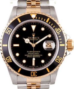HandMade The Men's Rolex Submariner Two Tone Transitional 16803