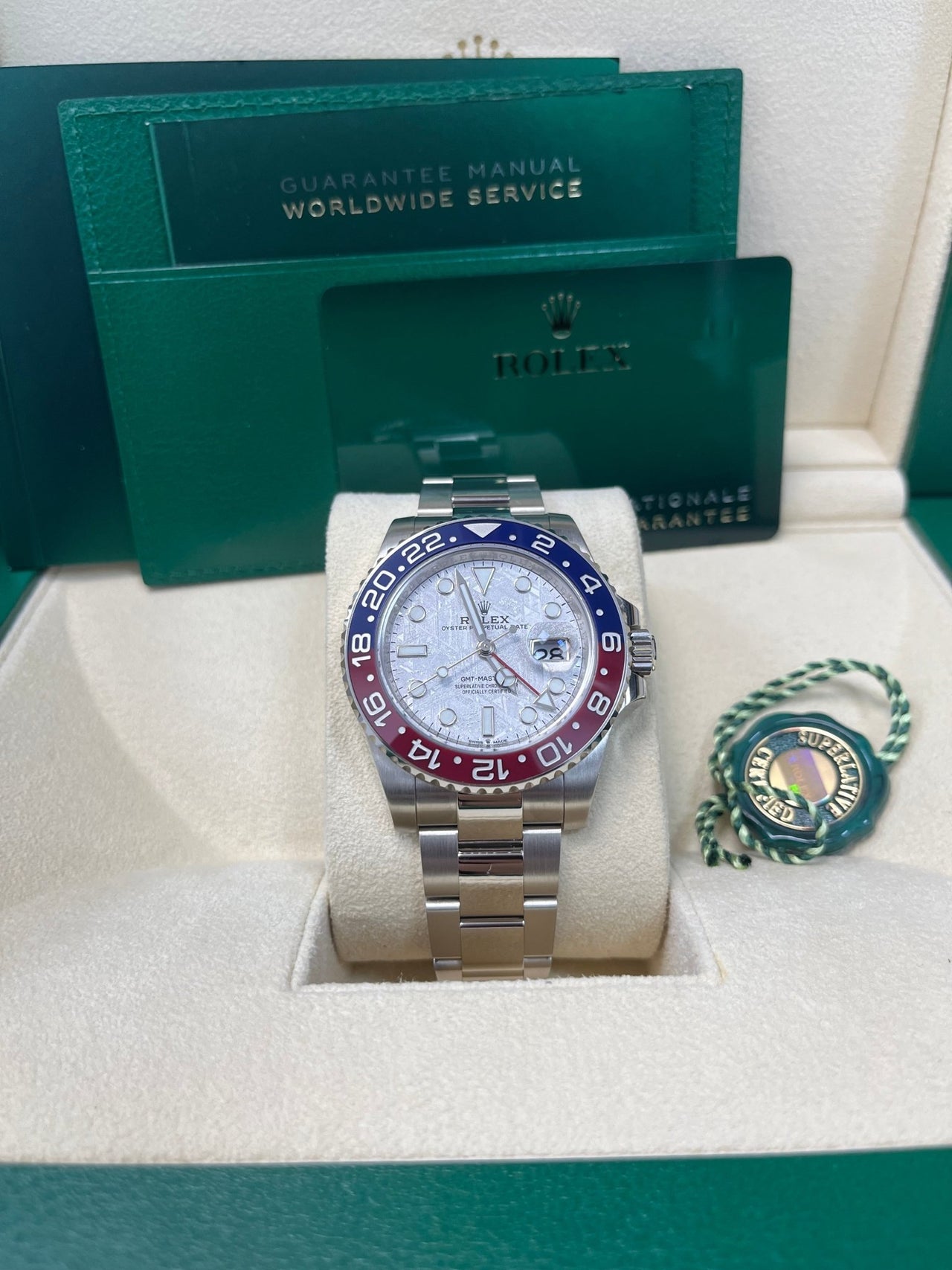 Rolex GMT-Master II 40 mm white gold 126719blro-0002 - Image 13