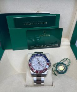 Alternative view of Rolex GMT-Master II  40 mm  white gold 126719blro-0002