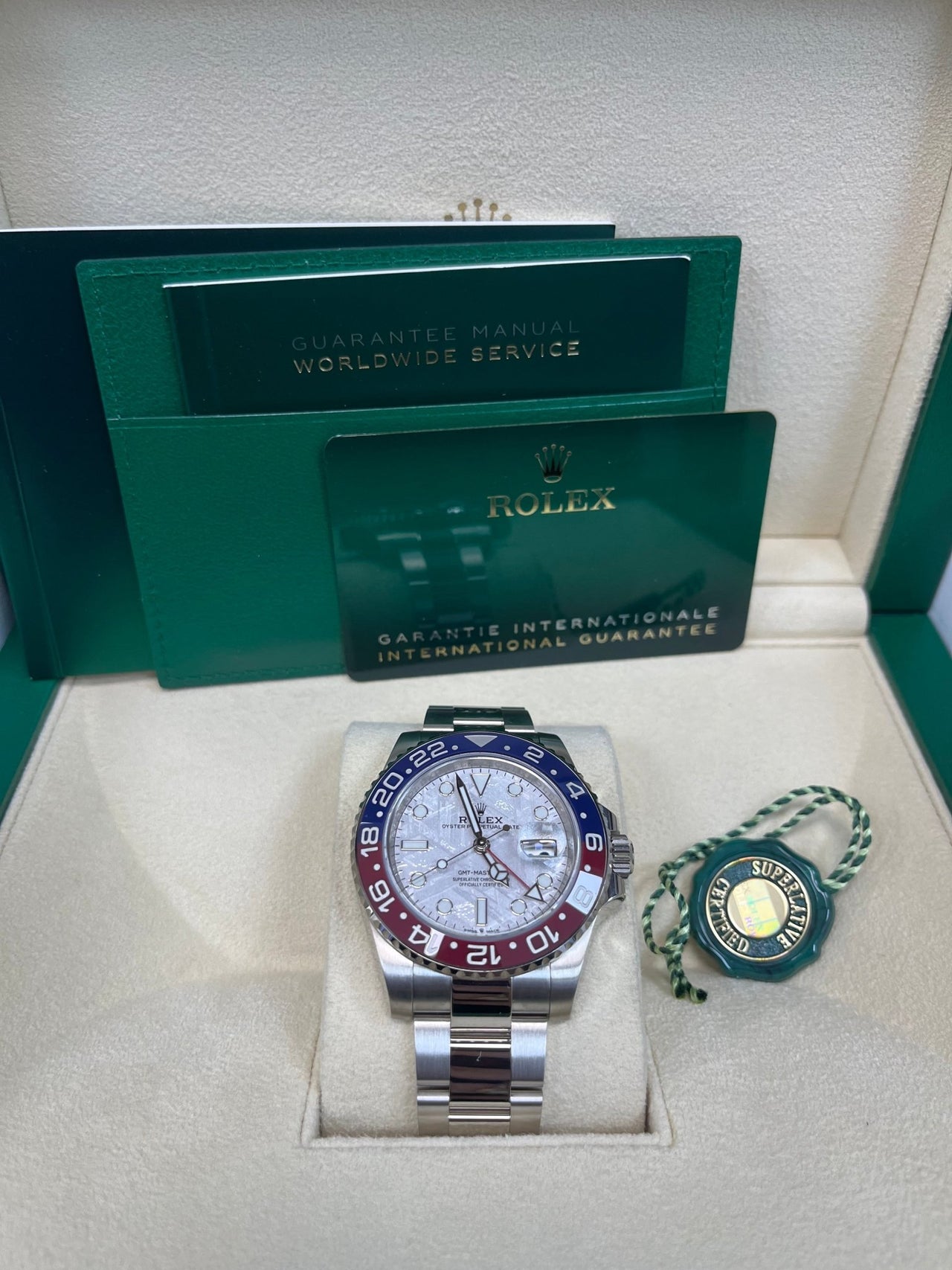Rolex GMT-Master II 40 mm white gold 126719blro-0002 - Image 2