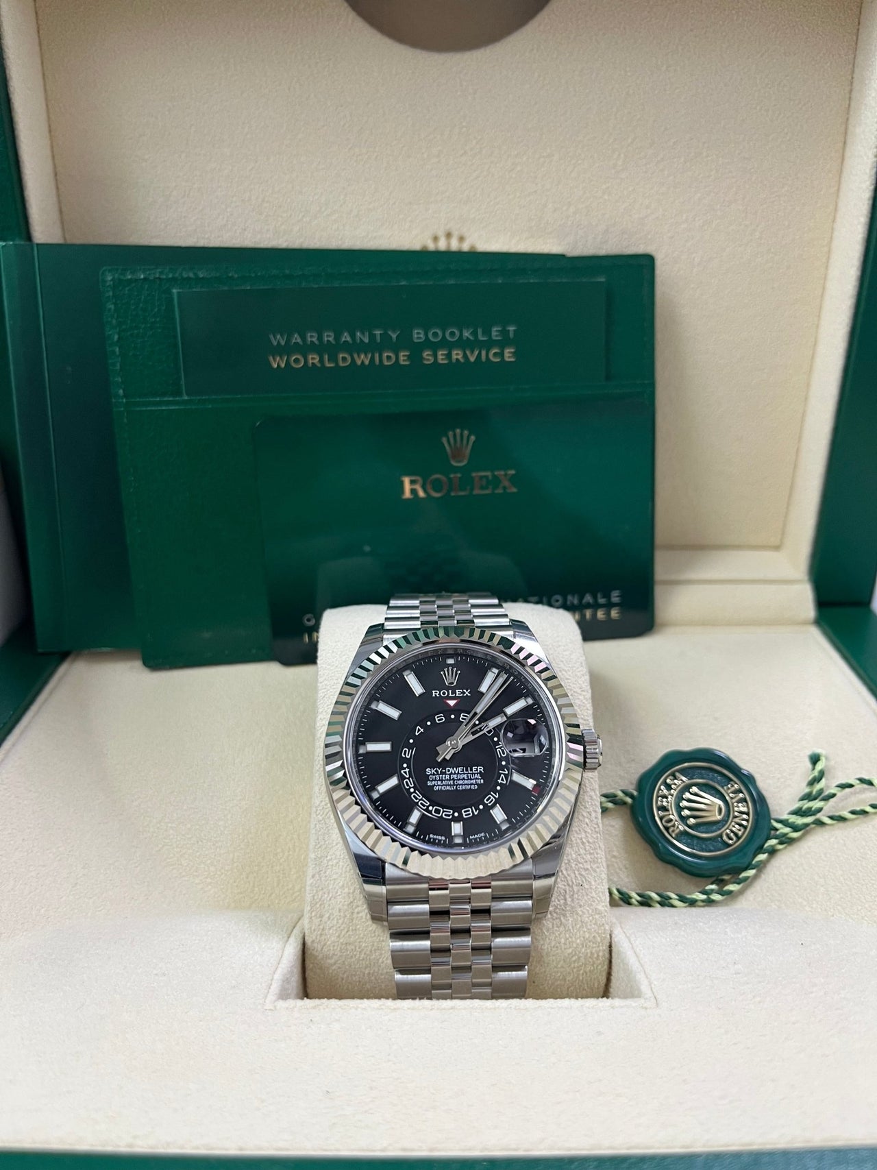 Rolex Sky-Dweller 42 mm Oystersteel and white gold 336934-0008 - Image 14