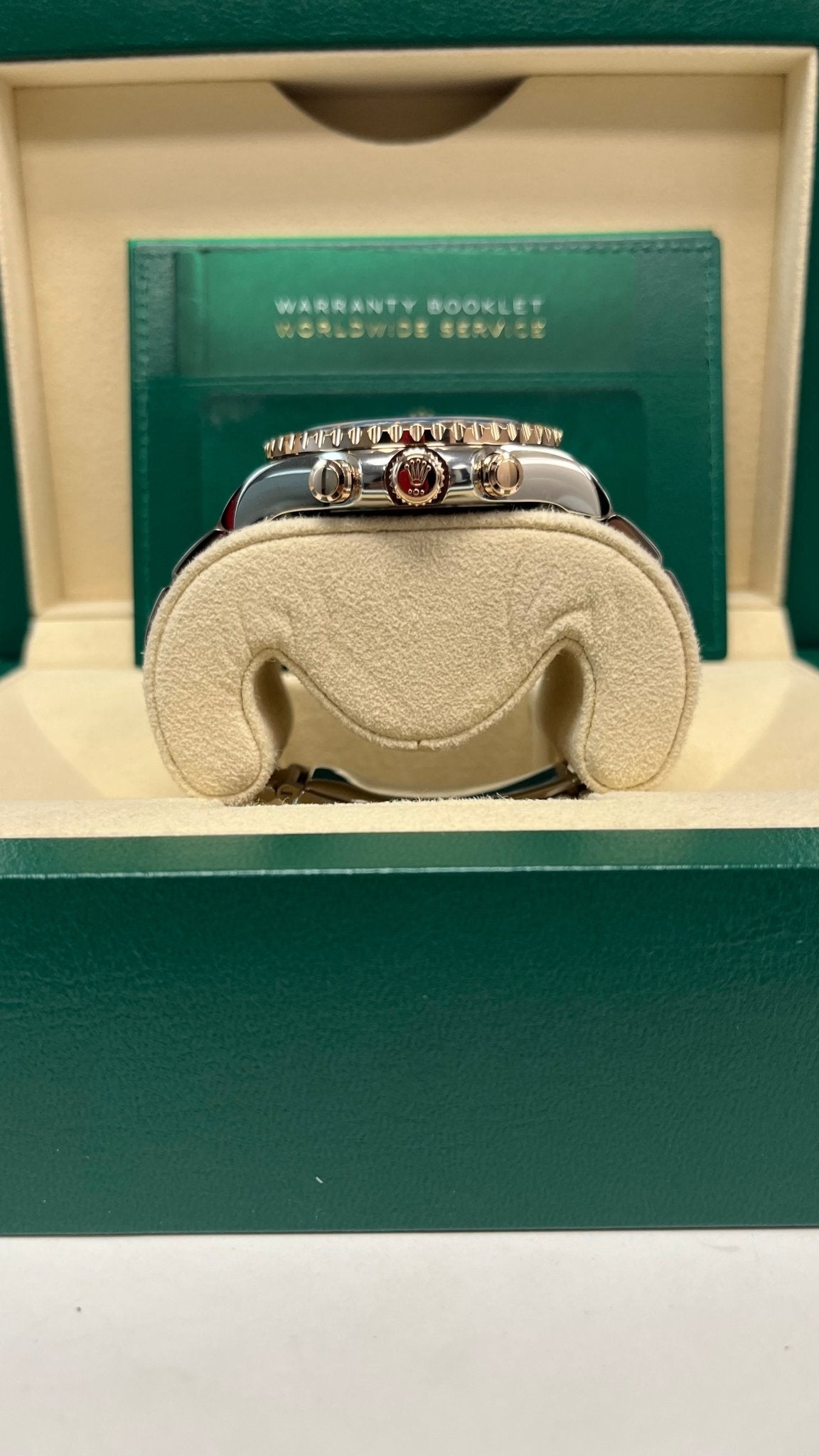 Rolex Yacht-Master II Two-Tone Rose Gold & Steel - White Dial (Ref# 116681) - Image 4