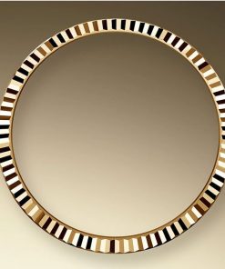 Alternative view of Rolex Yellow Gold Day-Date 36 Watch - Fluted Bezel - Champagne Diamond Dial - Diamond President Bracelet