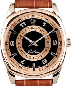 HandMade The Rolex Cellini Rose Gold & White Gold 4243