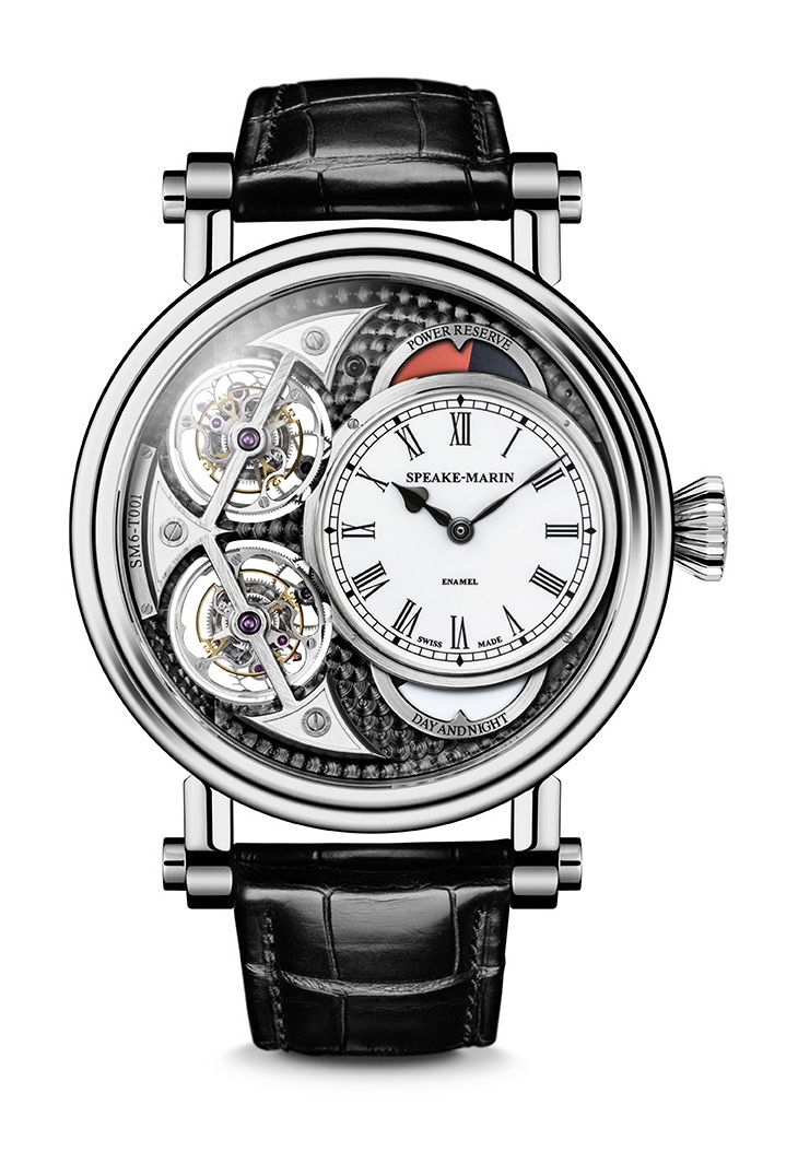 Vertical Double Tourbillon