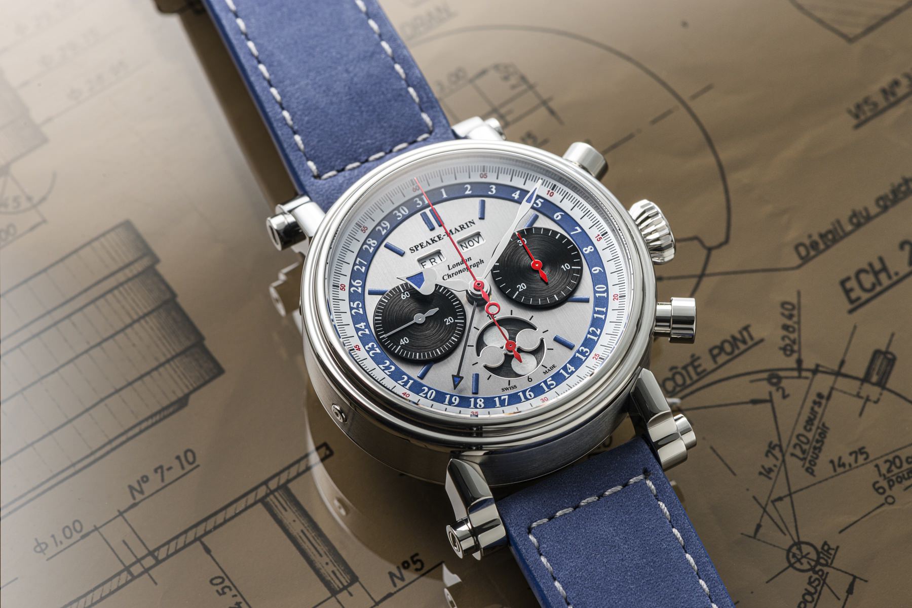 London Chronograph Triple Date - Image 3