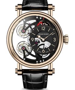 Magister Vertical Double Tourbillon Openworked