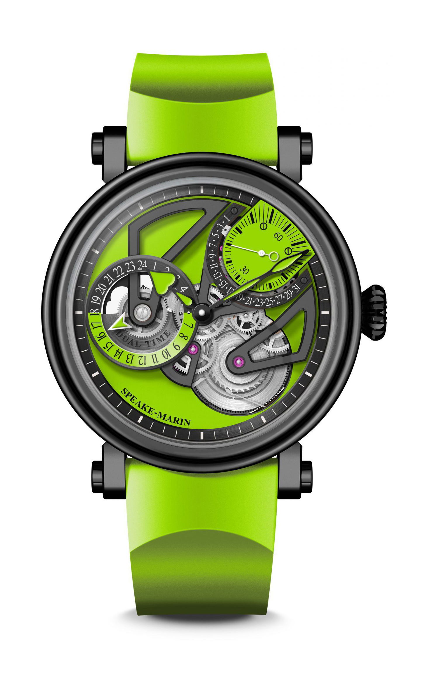 Openworked Dual Time Lime