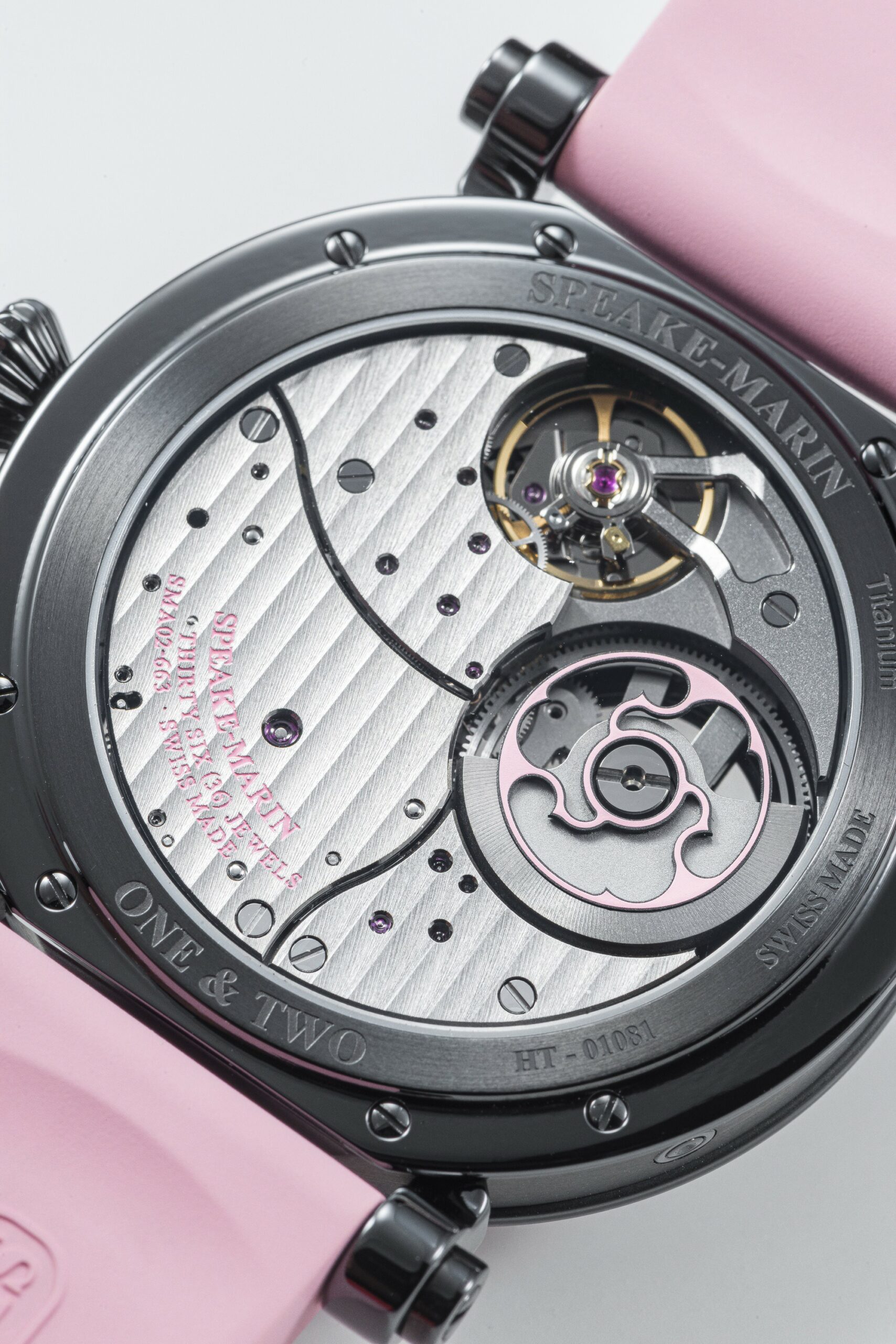 Openworked Dual Time Pink - Image 6