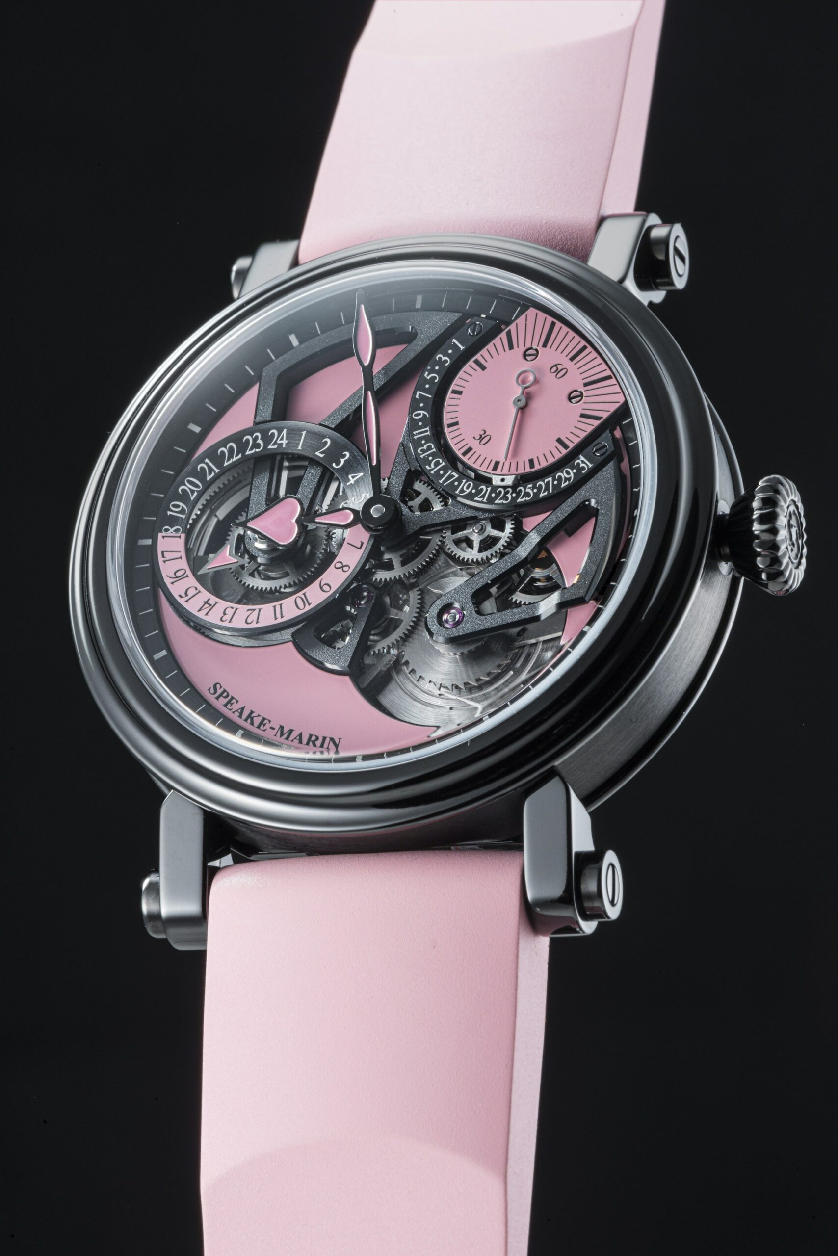 Openworked Dual Time Pink - Image 3