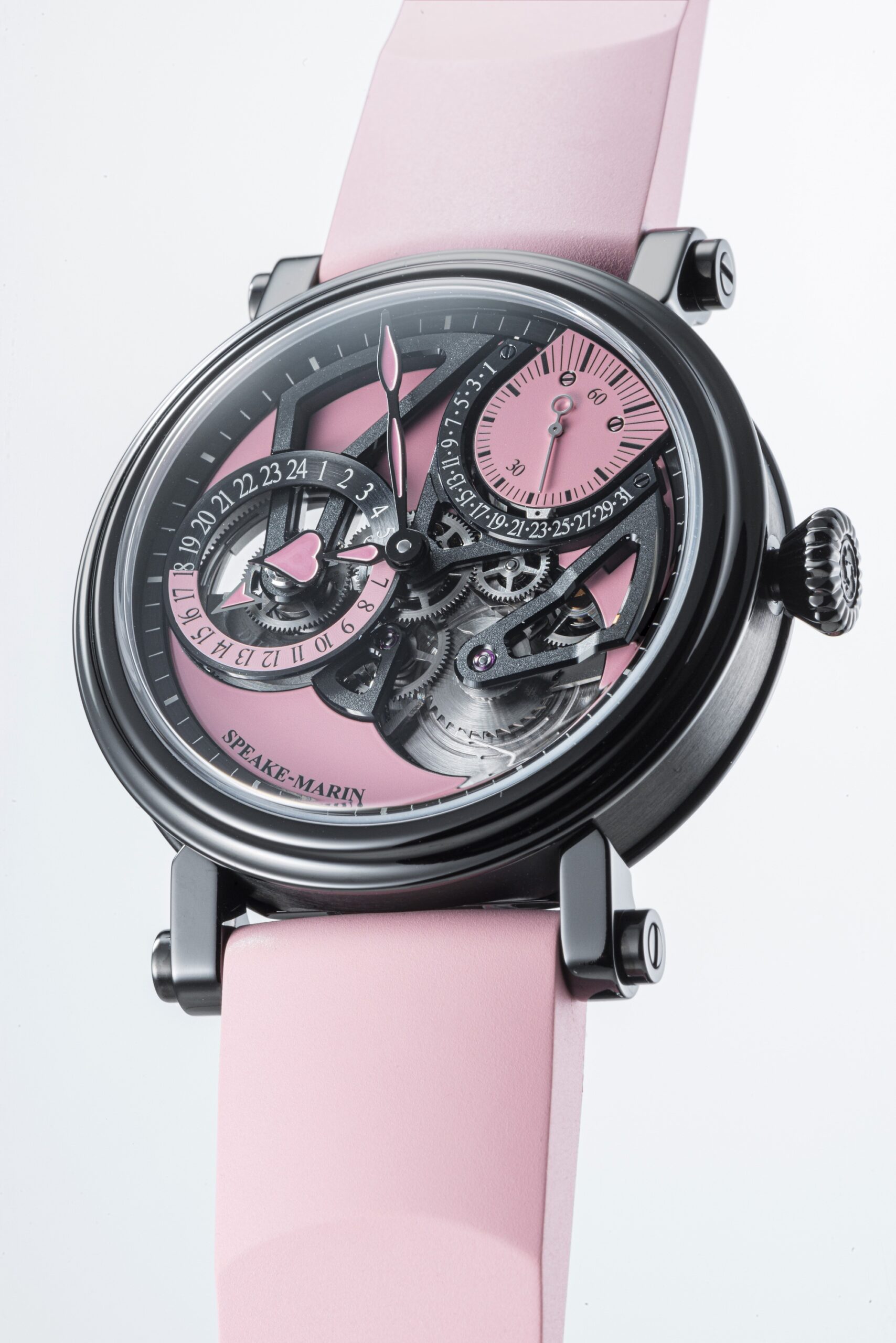 Openworked Dual Time Pink - Image 4