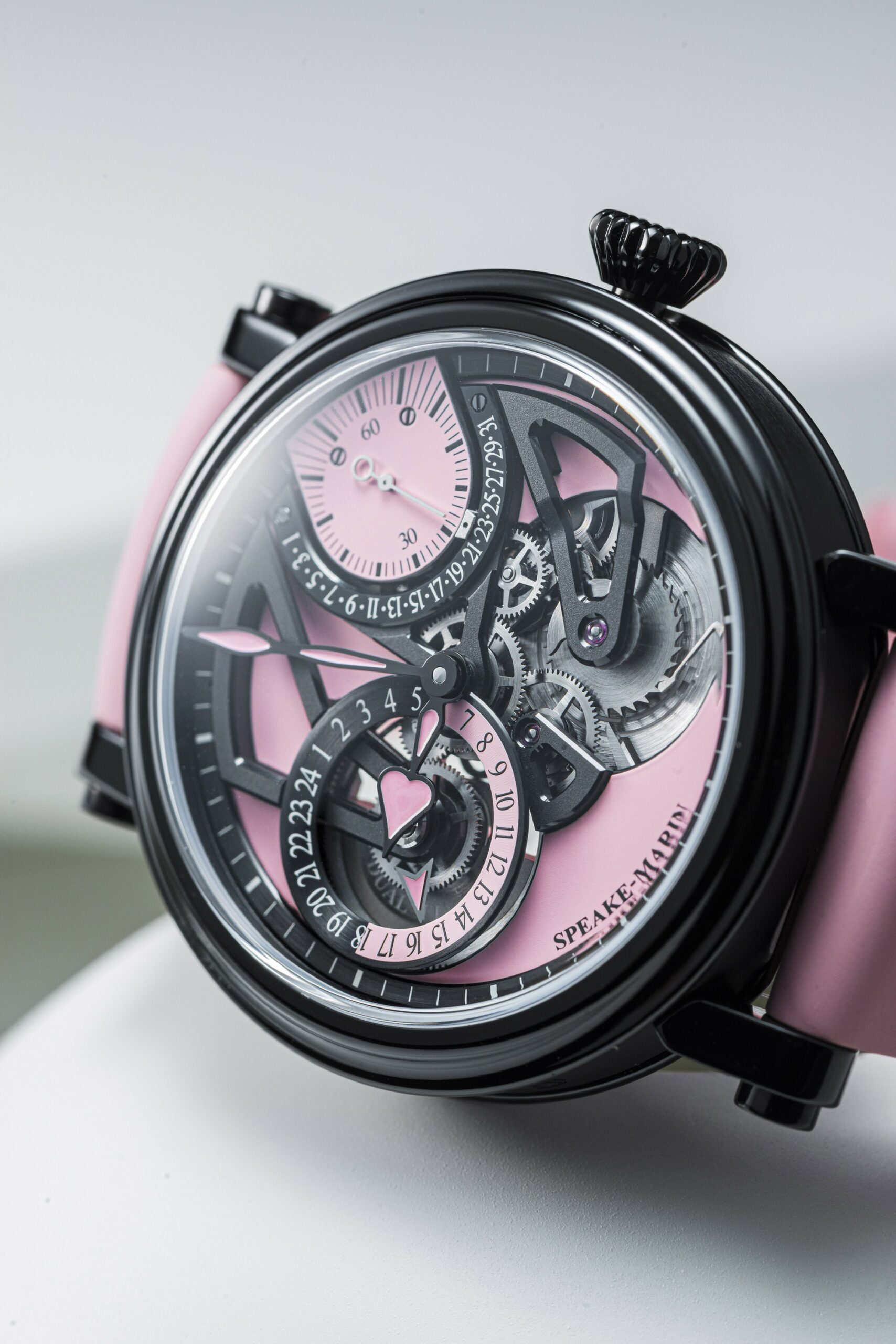 Openworked Dual Time Pink - Image 6