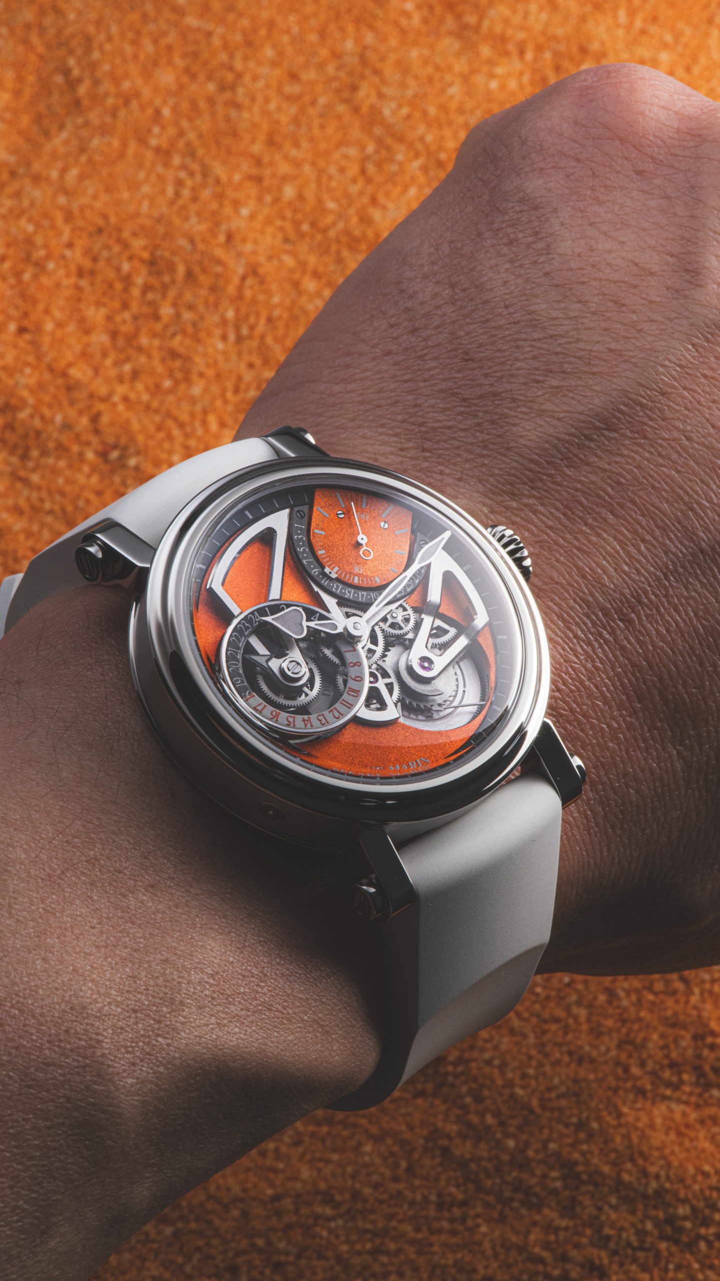 Openworked Dual Time Terracotta - Image 5
