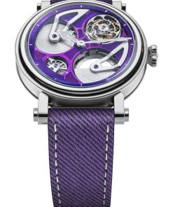 Openworked Tourbillon Purple Hour