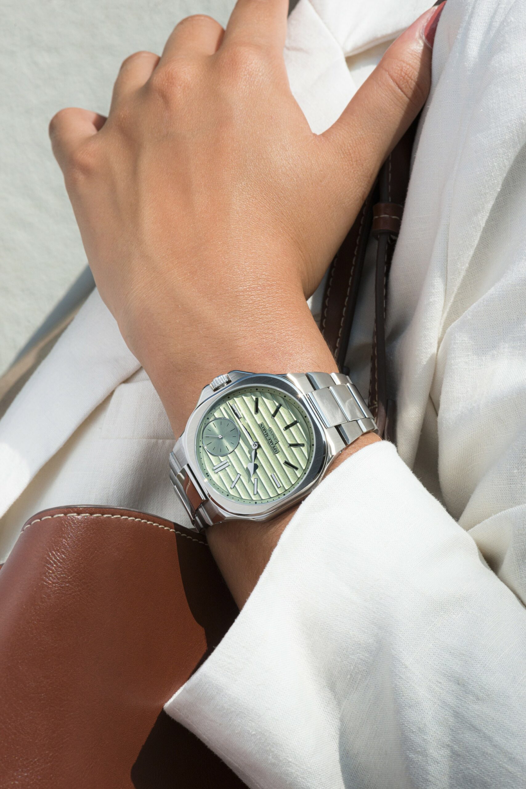 Ripples Metallic Green - Image 6