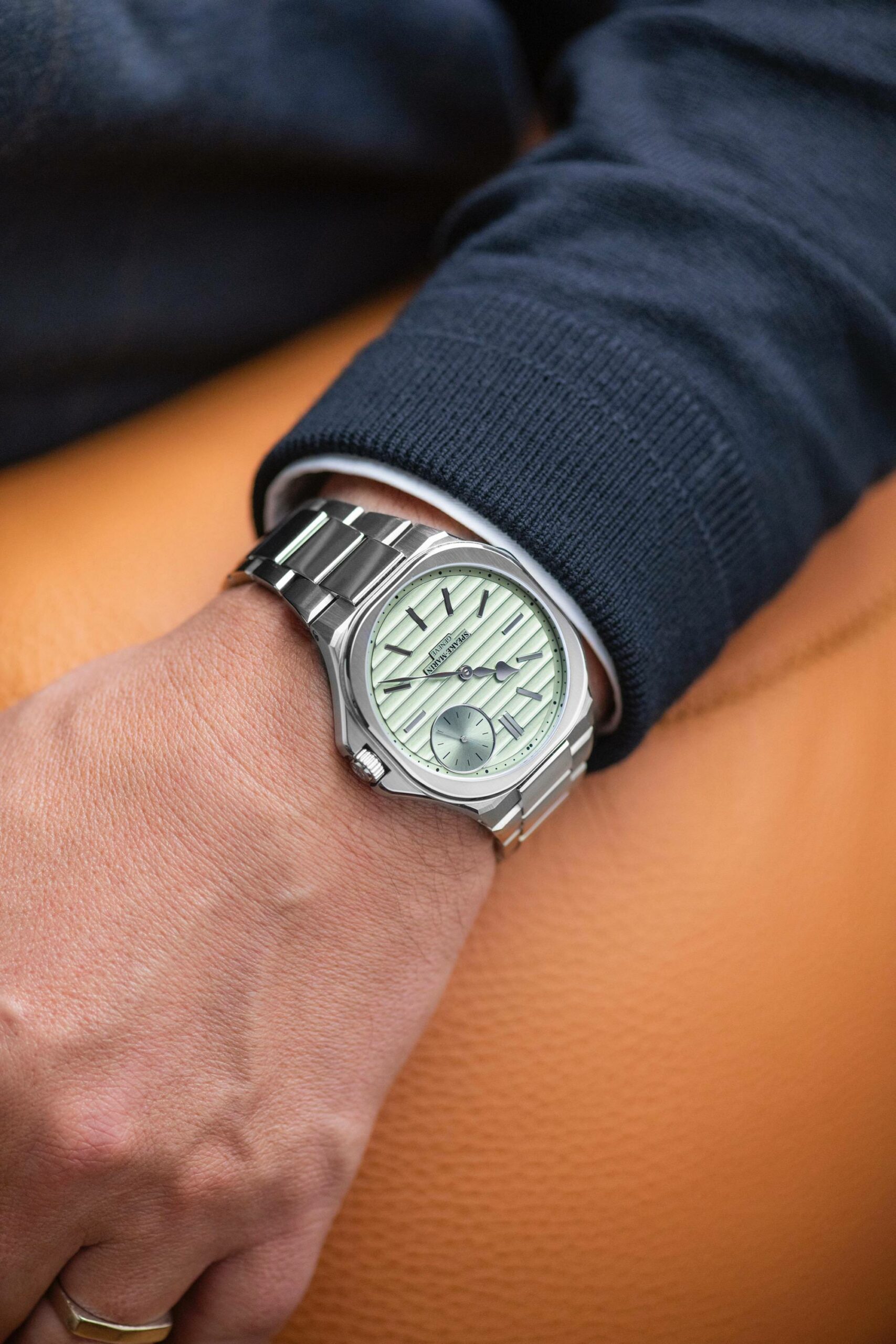 Ripples Metallic Green - Image 8