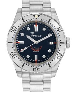 1545 Steel Black Bracelet