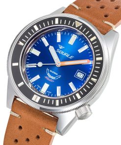 Alternative view of Matic Dark Blue Leather