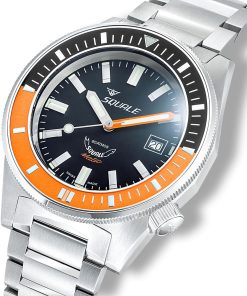 Alternative view of Matic Satin Orange Bracelet