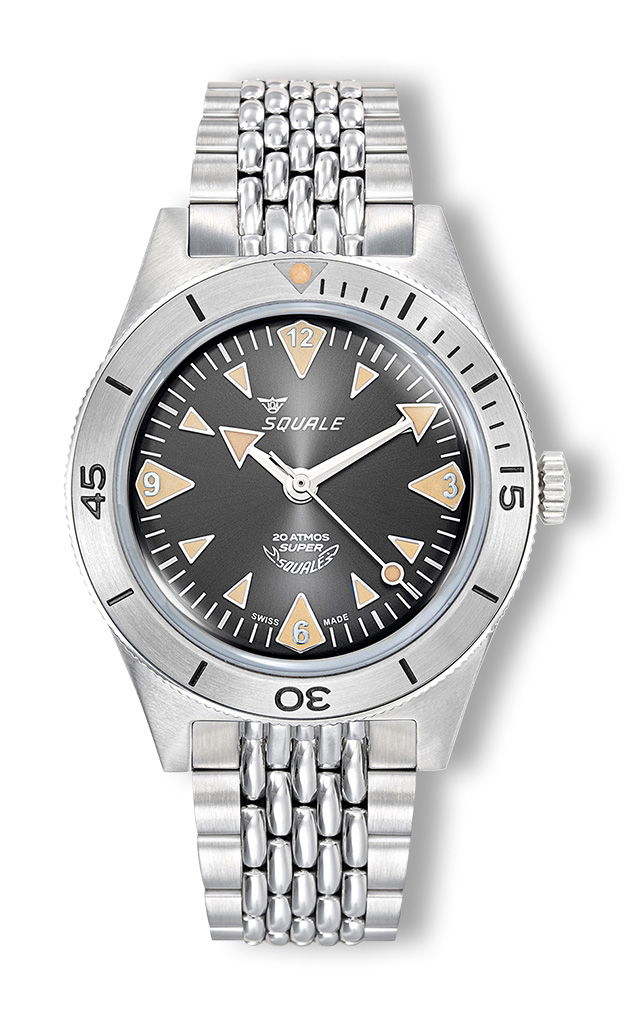 Super-Squale Big Arrows Black Bracelet