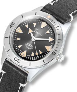 Alternative view of Super-Squale Big Arrows Black Leather