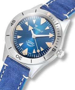 Alternative view of Super-Squale Big Arrows Blue Leather