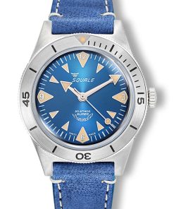 Super-Squale Big Arrows Blue Leather