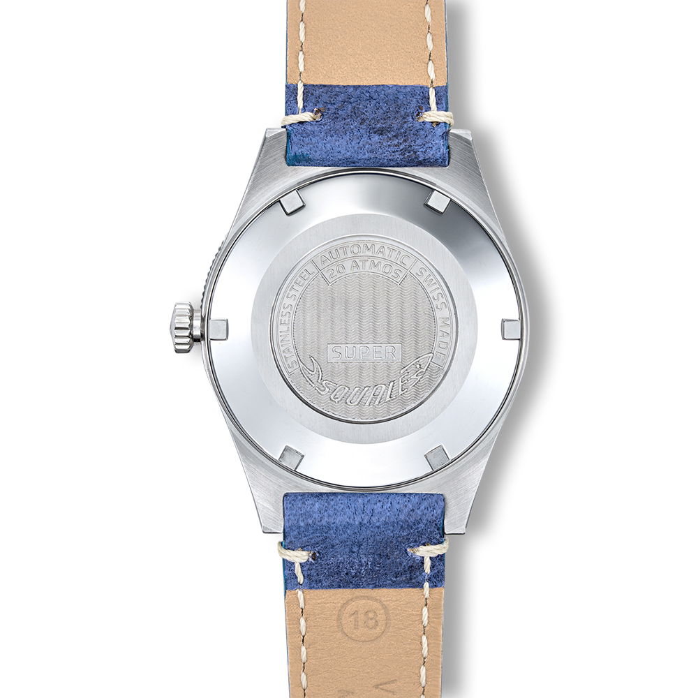 Super-Squale Big Arrows Blue Leather - Image 4